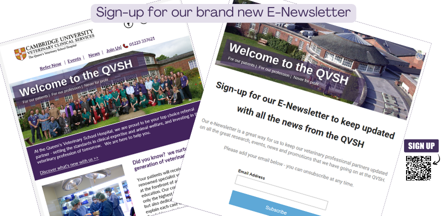 Sign up to our E-Newsletter